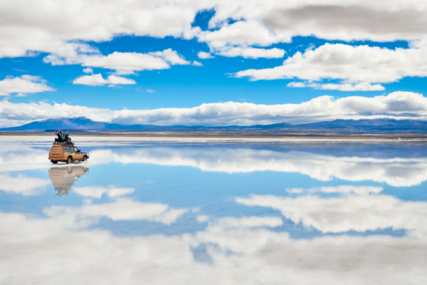 Uyuni Salar in Bolivia